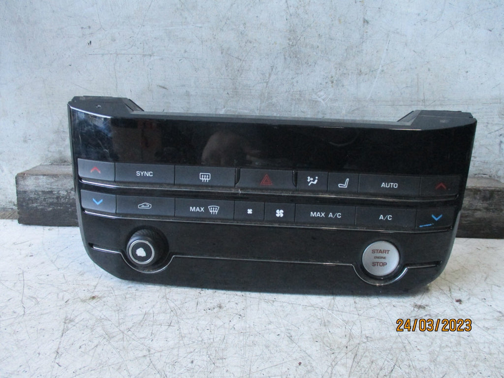 JAGUAR XE 2017 HEATER AC CLIMATE CONTROL SWITCH PANEL GX6318C858GE
