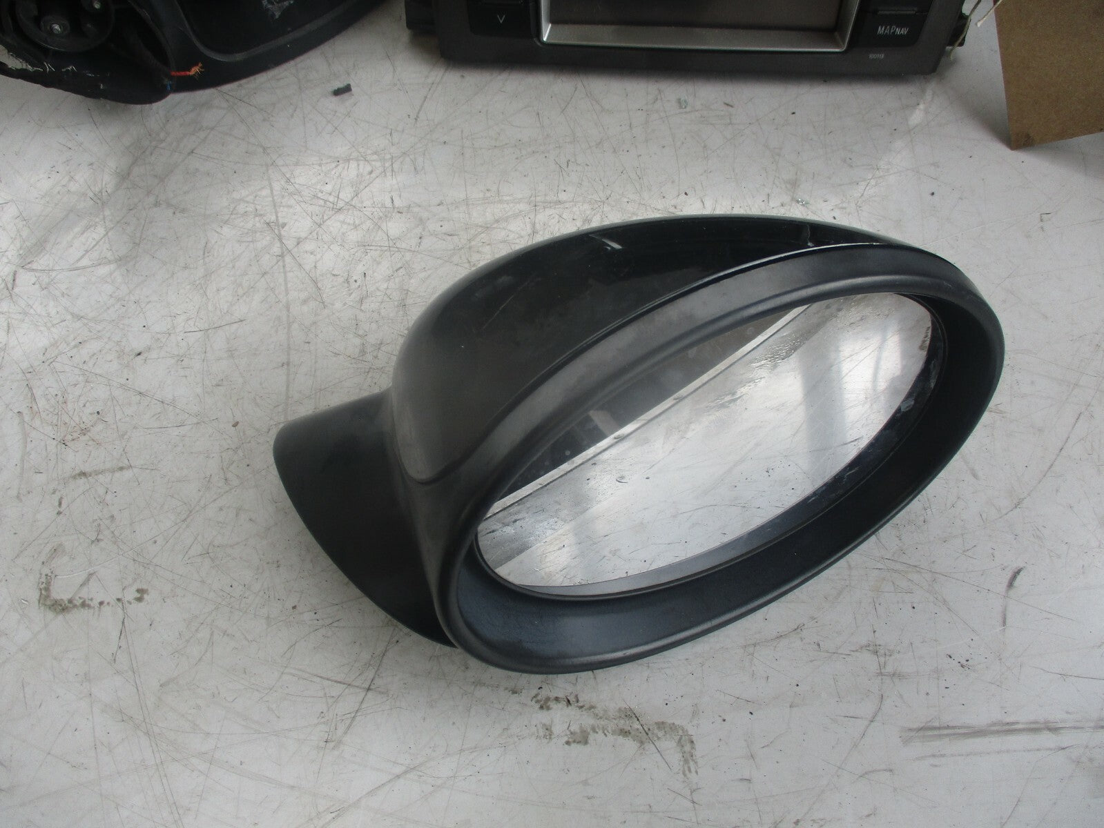 MINI COOPER R50 OS DRIVER SIDE ELECTRIC DOOR WING MIRROR BLACK