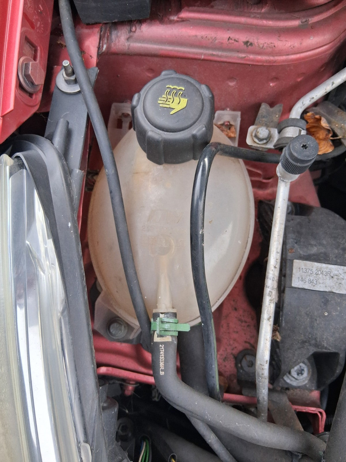 2013 RENAULT CLIO X98 MK4 0.9 PETROL COOLANT OVERFLOW EXPANSION TANK RESERVOIR