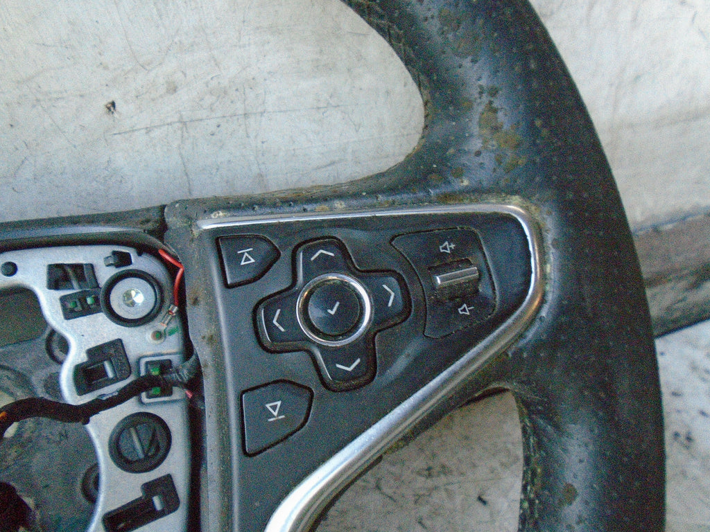 VAUXHALL INSIGNIA A 2014 3 SPOKE MULTIFUNCTION STEERING WHEEL 23191532