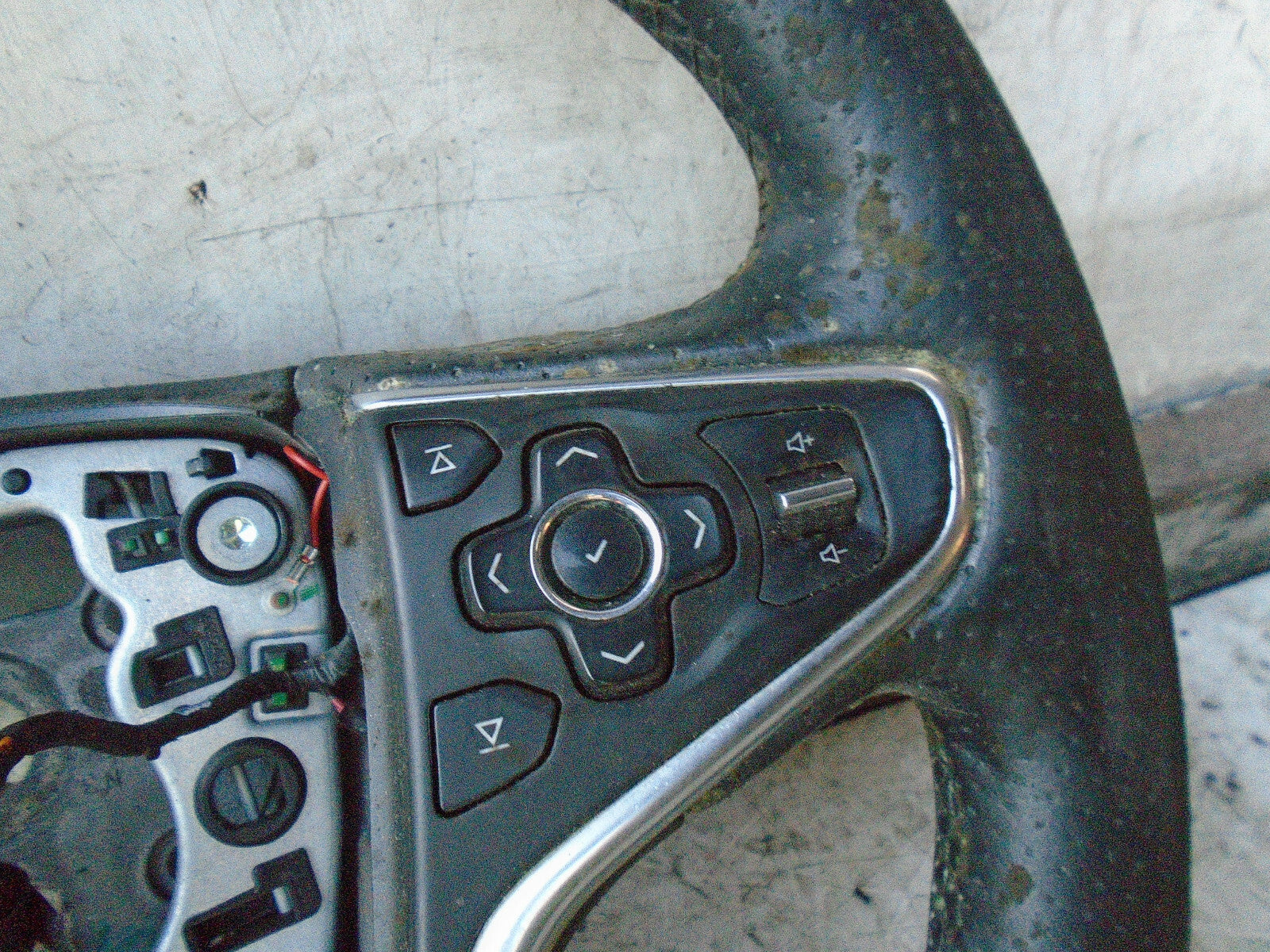 VAUXHALL INSIGNIA A 2014 3 SPOKE MULTIFUNCTION STEERING WHEEL 23191532