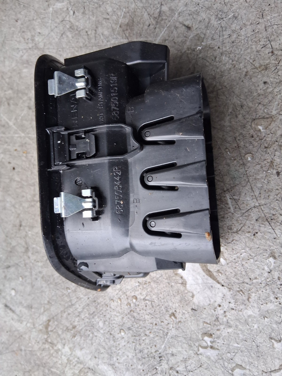2020 RENAULT MASTER MK3 NSF PASSENGER SIDE FRONT DASHBOARD AIR VENT 687505442R