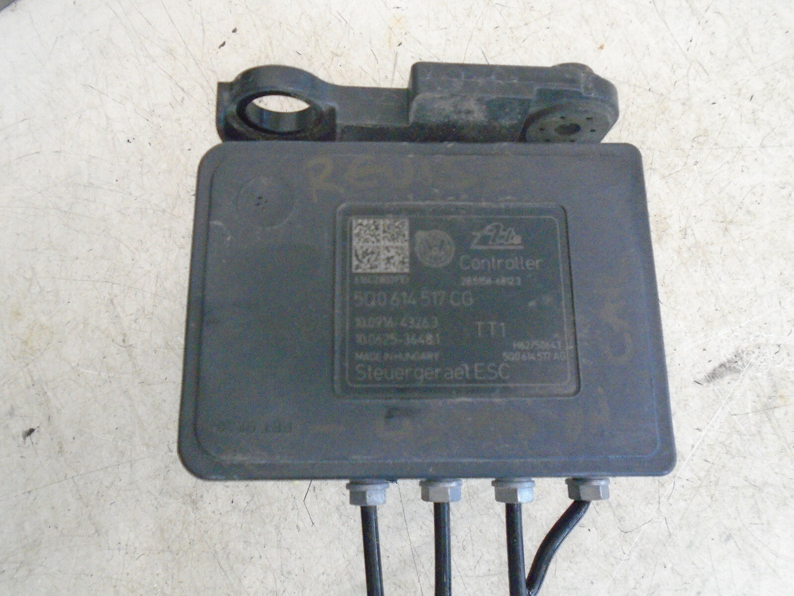 2017 VW VOLKSWAGEN PASSAT B8 3G 1.6 DIESEL ABS PUMP CONTROL MODULE 5Q0614517CG