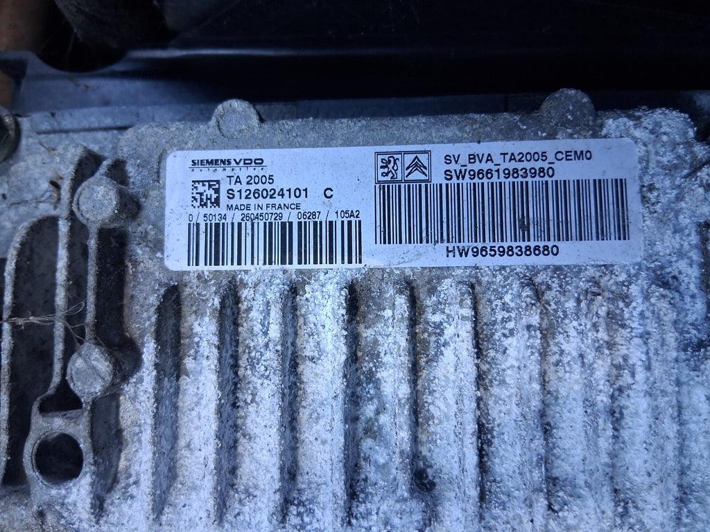 2006 PEUGEOT 307 1.5 PETROL AUTOMATIC GEARBOX CONTROL UNIT ECU SW9661983980
