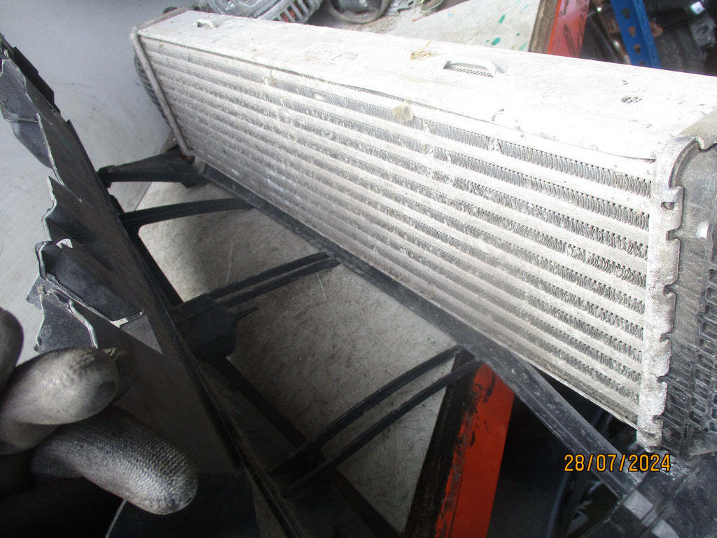 2012 MERCEDES C CLASS 2.1 DIESEL INTERCOOLER RADIATOR A204500020
