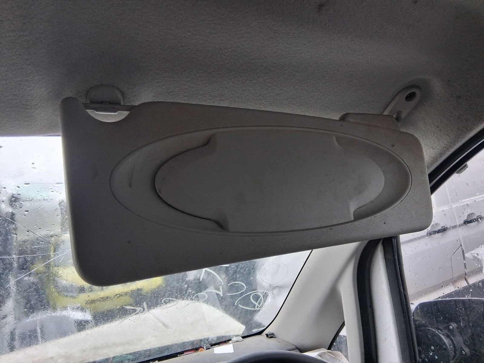 2018 NISSAN NV200 OSF DRIVER SIDE FRONT RIGHT SUN VISOR SHADE
