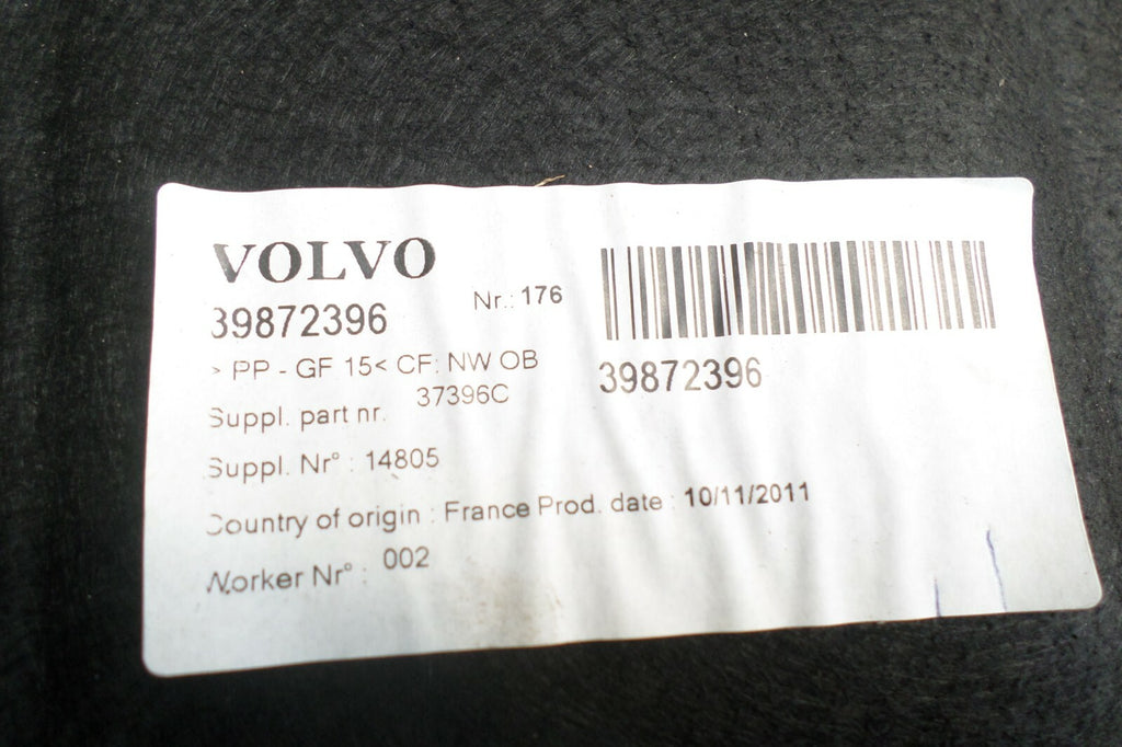 VOLVO C30 2007 - 2015 BOOT FLOOR LINER CARPET BOARD PANEL SPARE WHEEL
