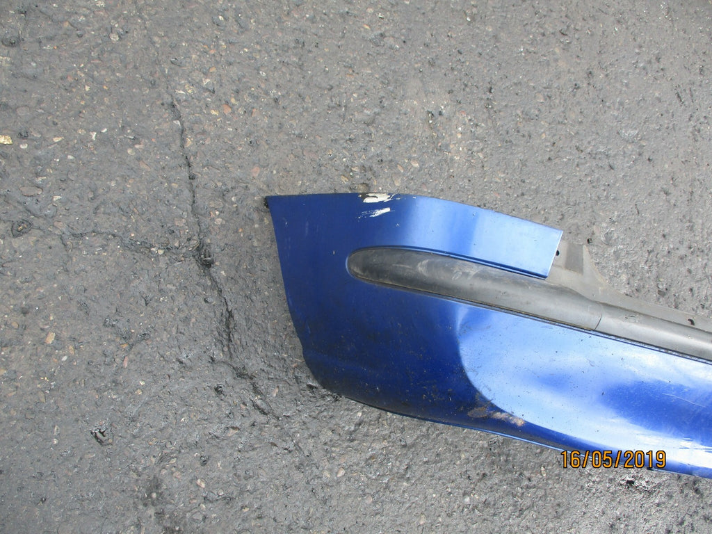 VAUXHALL ZAFIRA A (MK1) COMPLETE REAR BUMPER BLUE