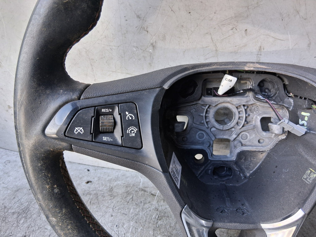 2015 VAUXHALL CORSA E MULTIFUNCTIONAL STEERING WHEEL 453798480