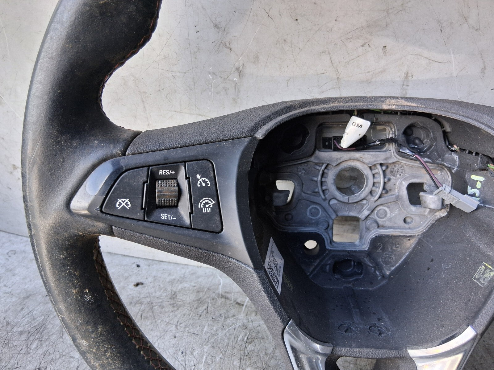 2015 VAUXHALL CORSA E MULTIFUNCTIONAL STEERING WHEEL 453798480