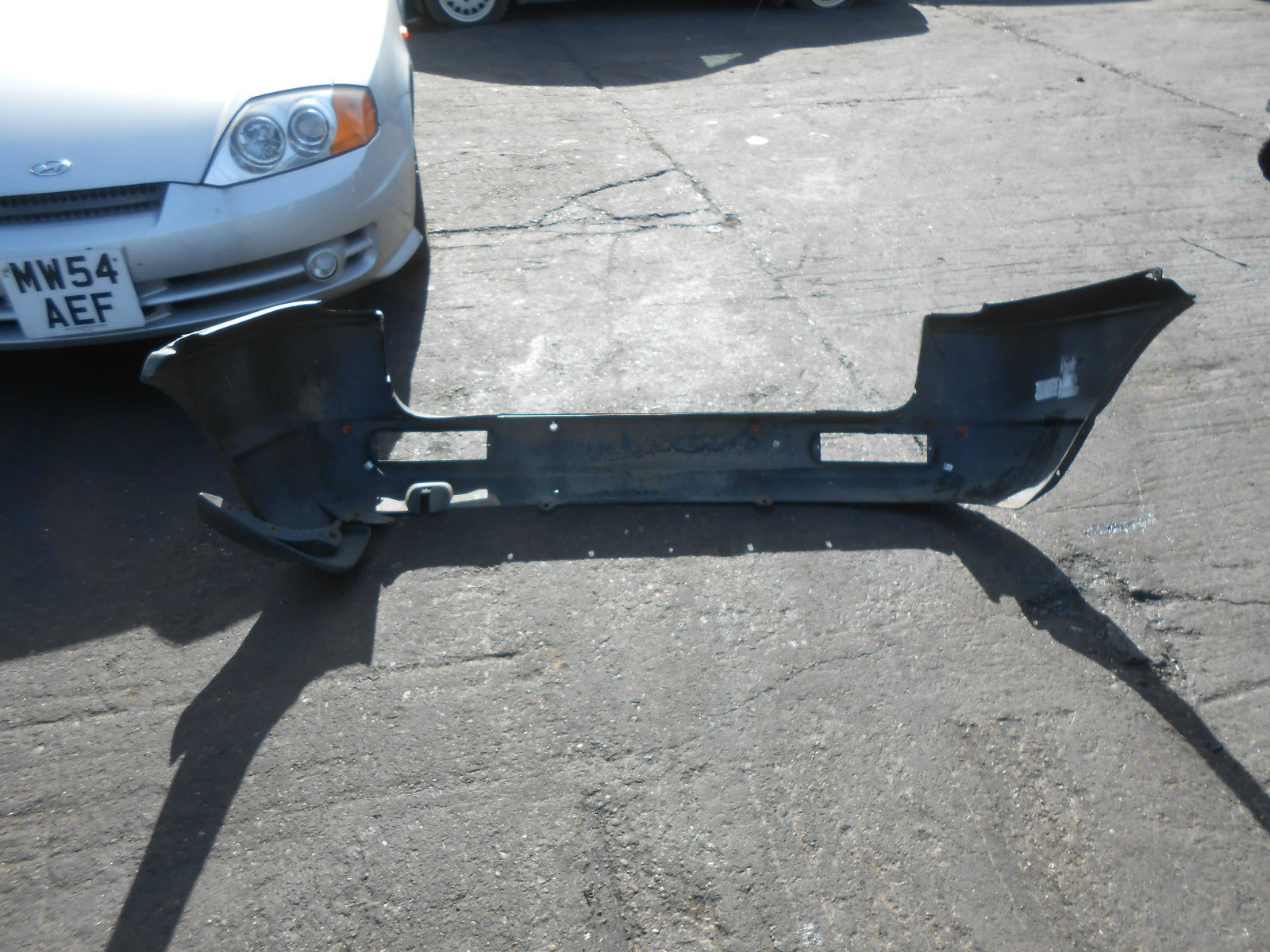 LAND ROVER FREELANDER 1 2003 SWB 3 DOOR REAR BACK PLASTIC BUMPER BARE