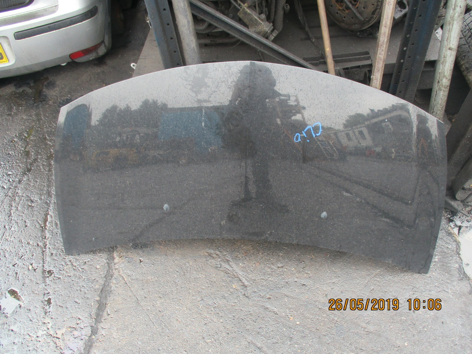 RENAULT CLIO MK3 BONNET PANEL BLACK