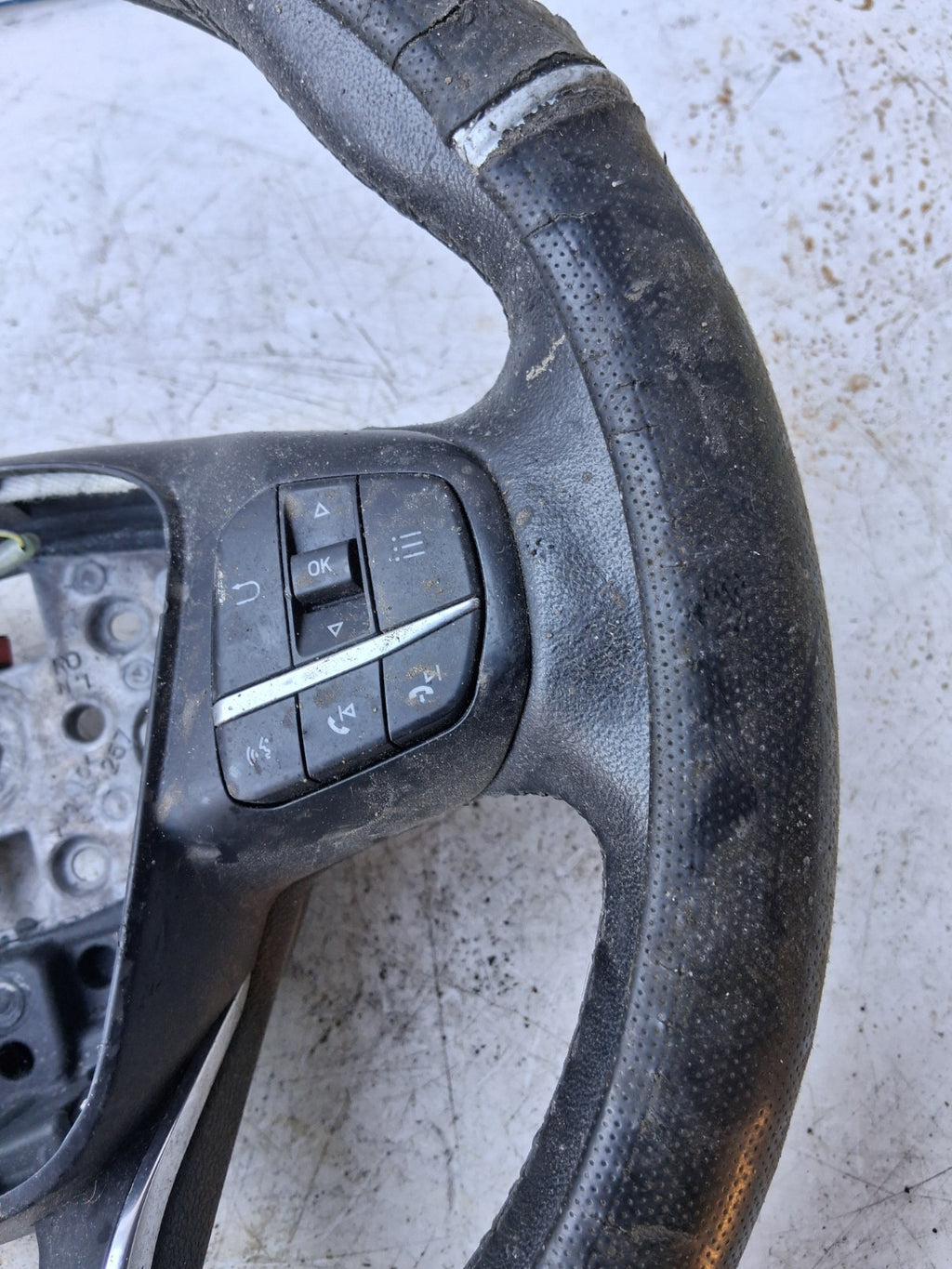 2021 FORD TRANSIT MK8 MULTIFUNCTION STEERING WHEEL KK313600AC3ZHE