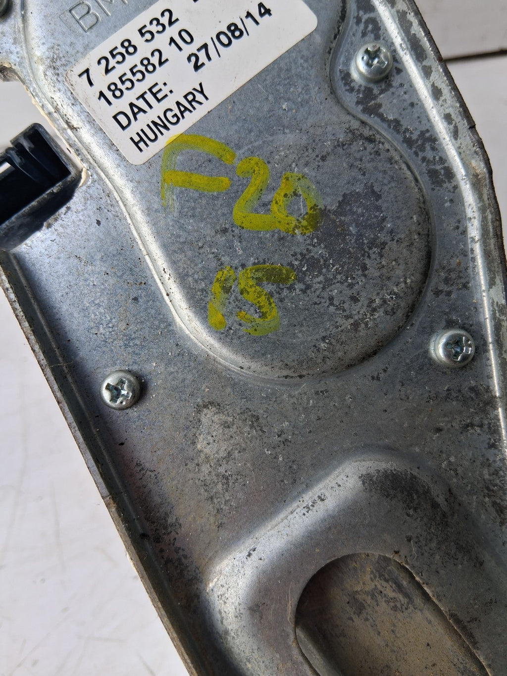 BMW 1 SERIES F20 2015 SPORT REAR WINDSCREEN WIPER MOTOR 7258532