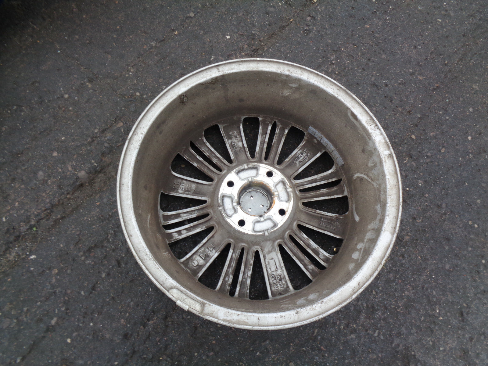 PEUGEOT 208 16 INCH SPARE ALLOY WHEEL RIM 9808137577