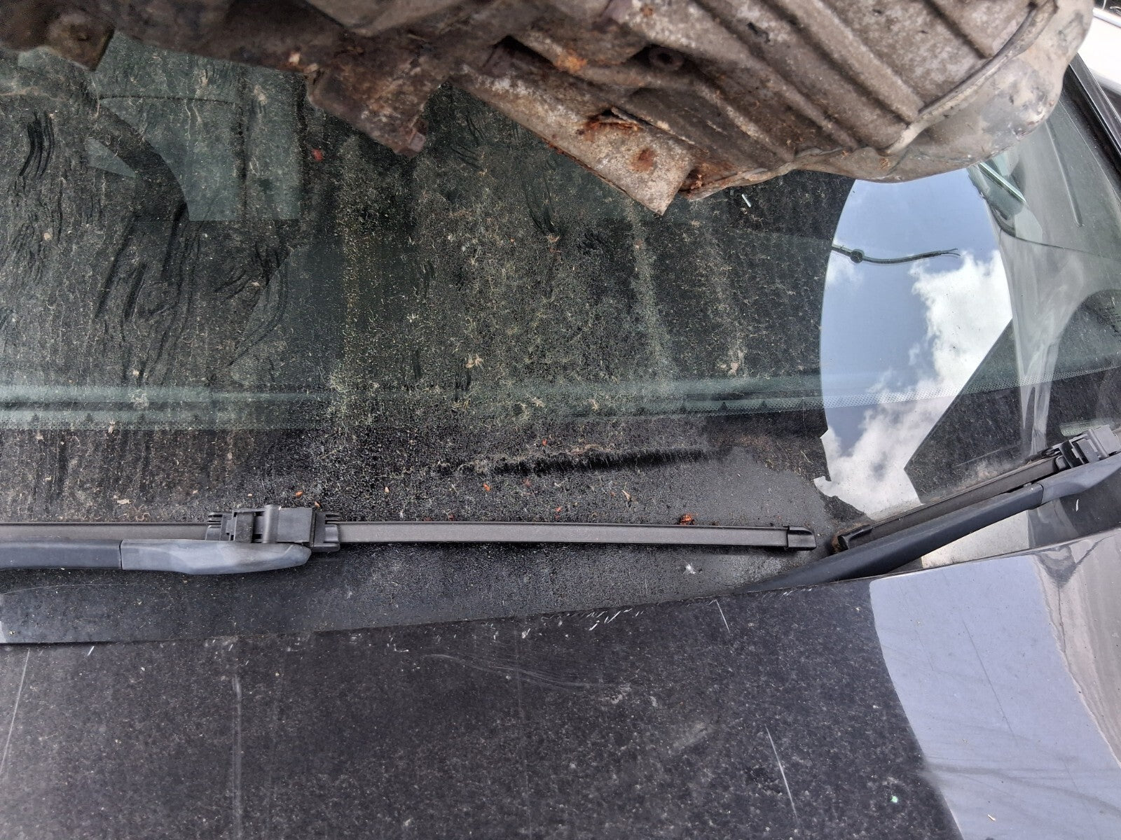2012 BMW 5 SERIES F10 WINDSCREEN WIPER MOTOR & LINKAGES WITHOUT ARMS