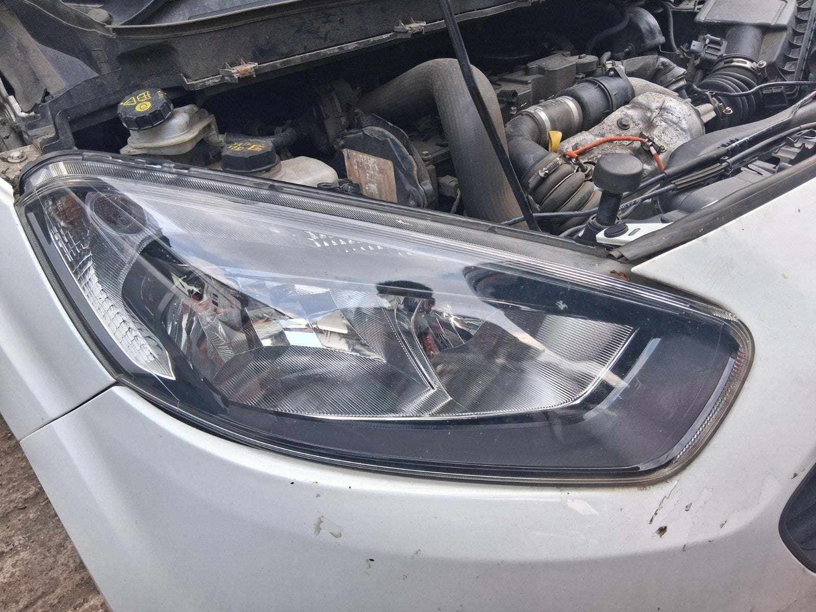 FORD TRANSIT COURIER MK1 2022 OSF DRIVER FRONT HEADLIGHT HEADLAMP JT7613W029DD