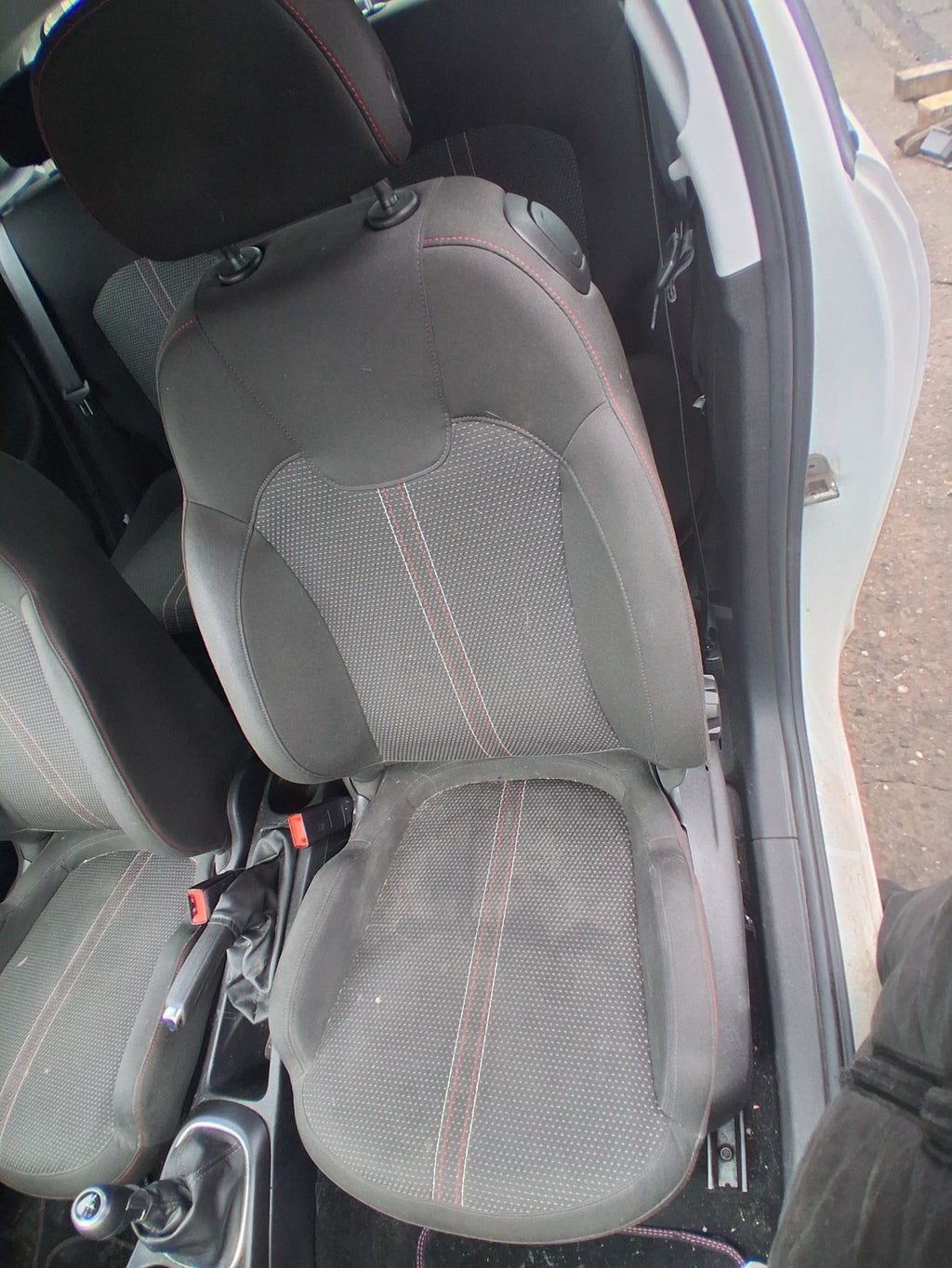 2019 VAUXHALL CORSA E 3 DOOR NS PASSENGER SIDE COMPLETE SEAT FABRIC