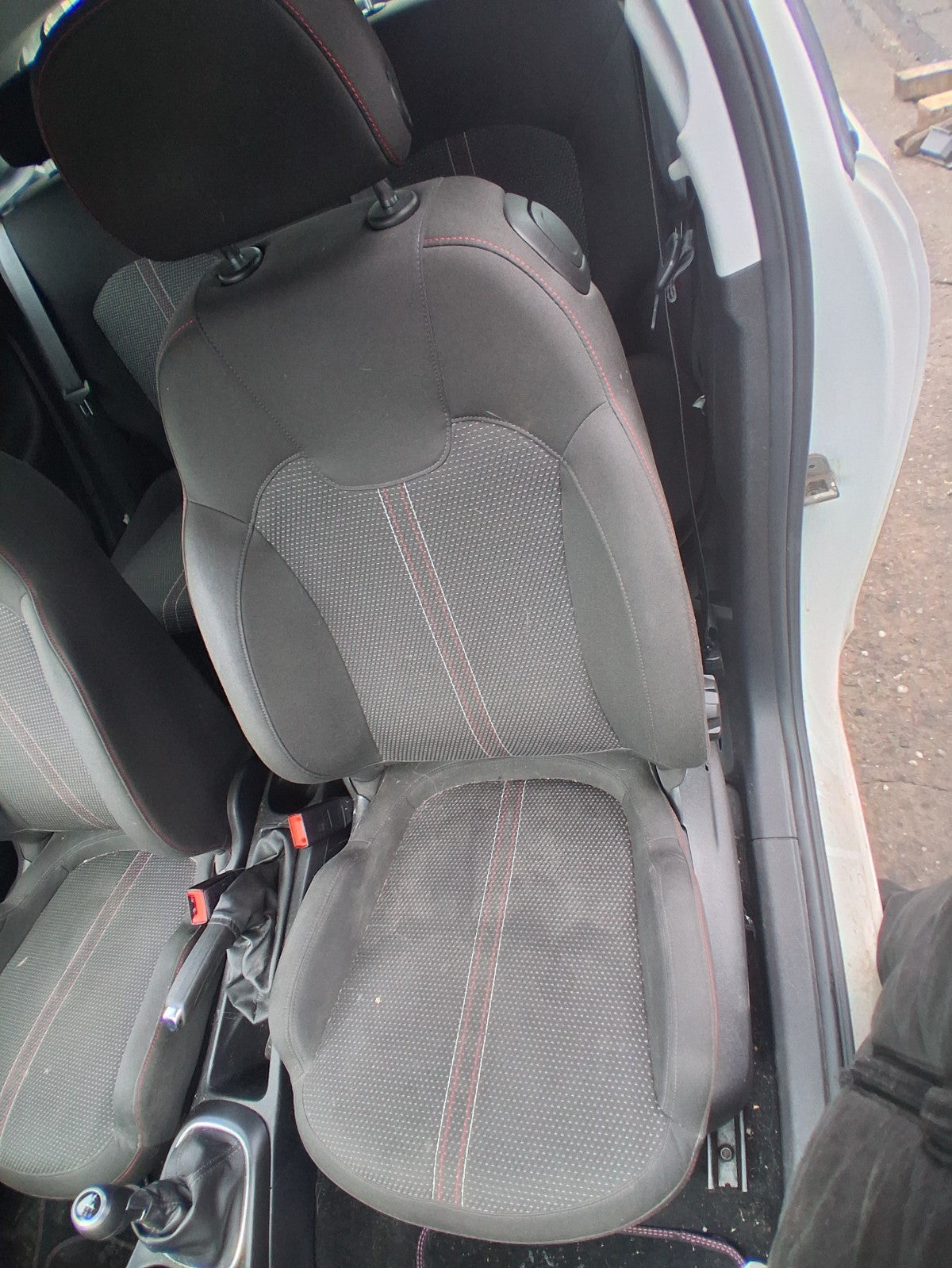 2019 VAUXHALL CORSA E 3 DOOR NS PASSENGER SIDE COMPLETE SEAT FABRIC