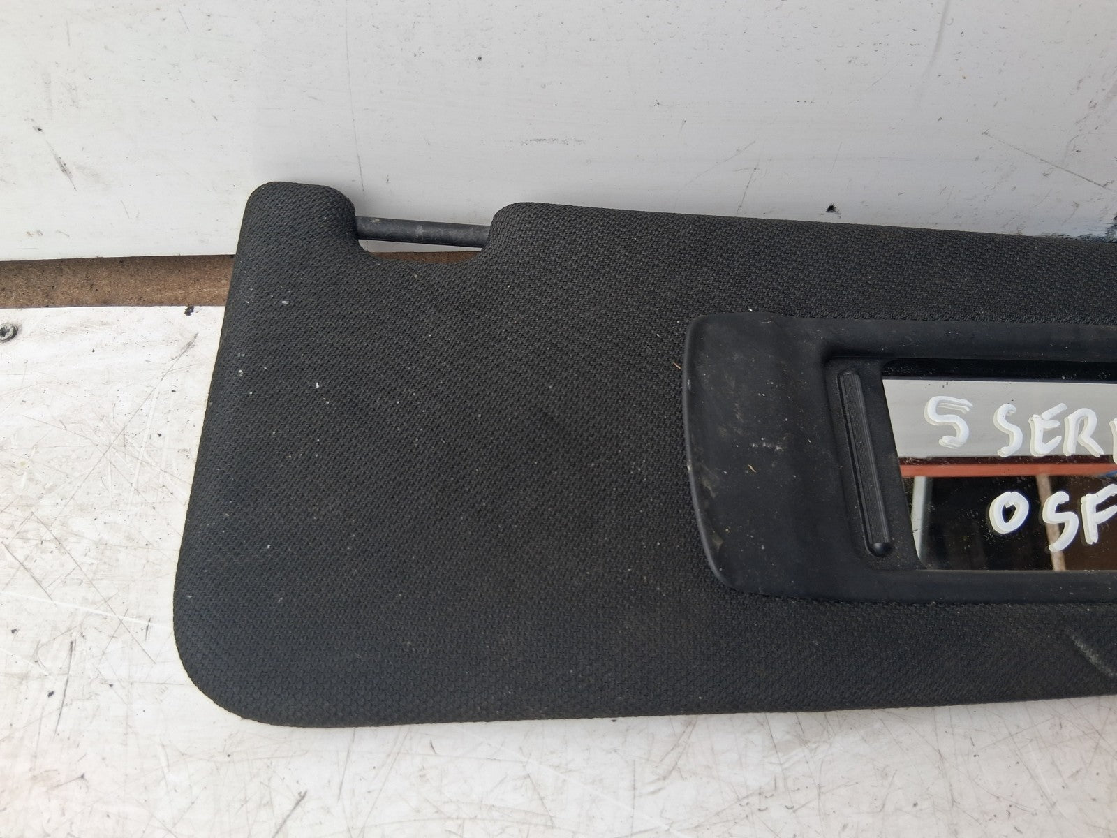 2010 BMW 5 SERIES F10 FRONT OSF DRIVER SIDE SUN VISOR