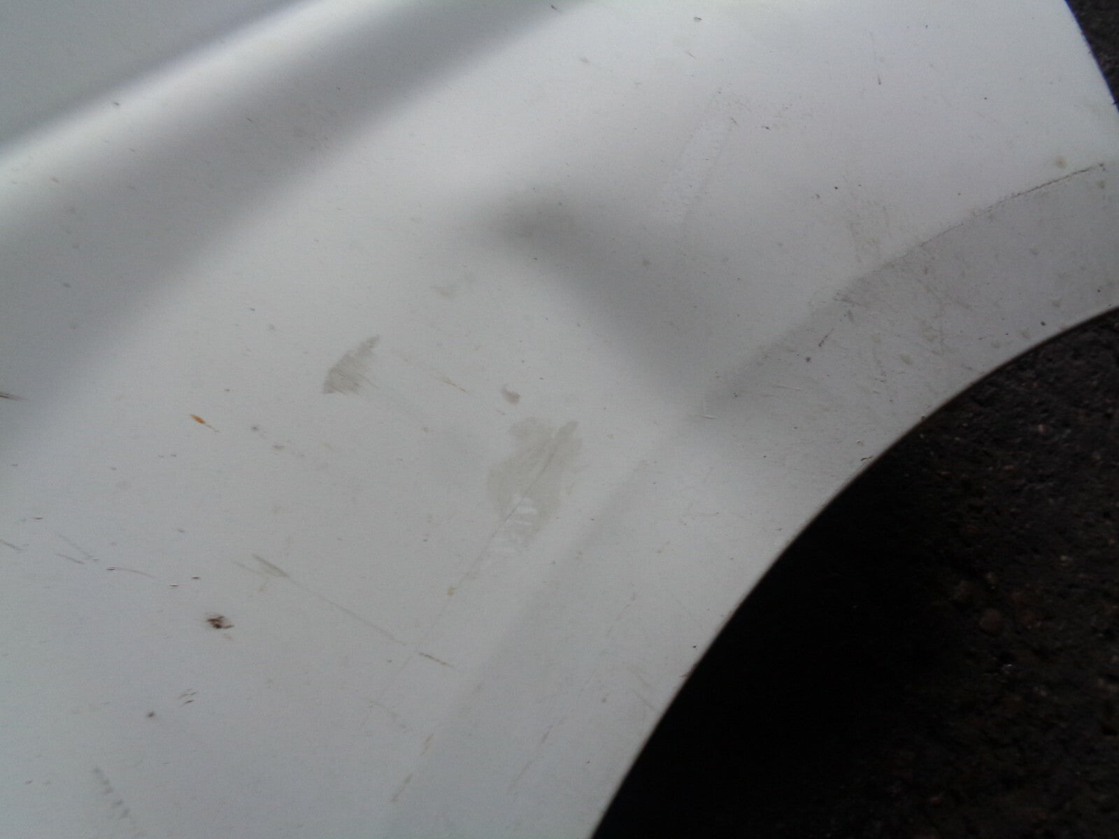 VAUXHALL VIVARO RENAULT TRAFIC 2007 OS DRIVER SIDE WING PANEL WHITE