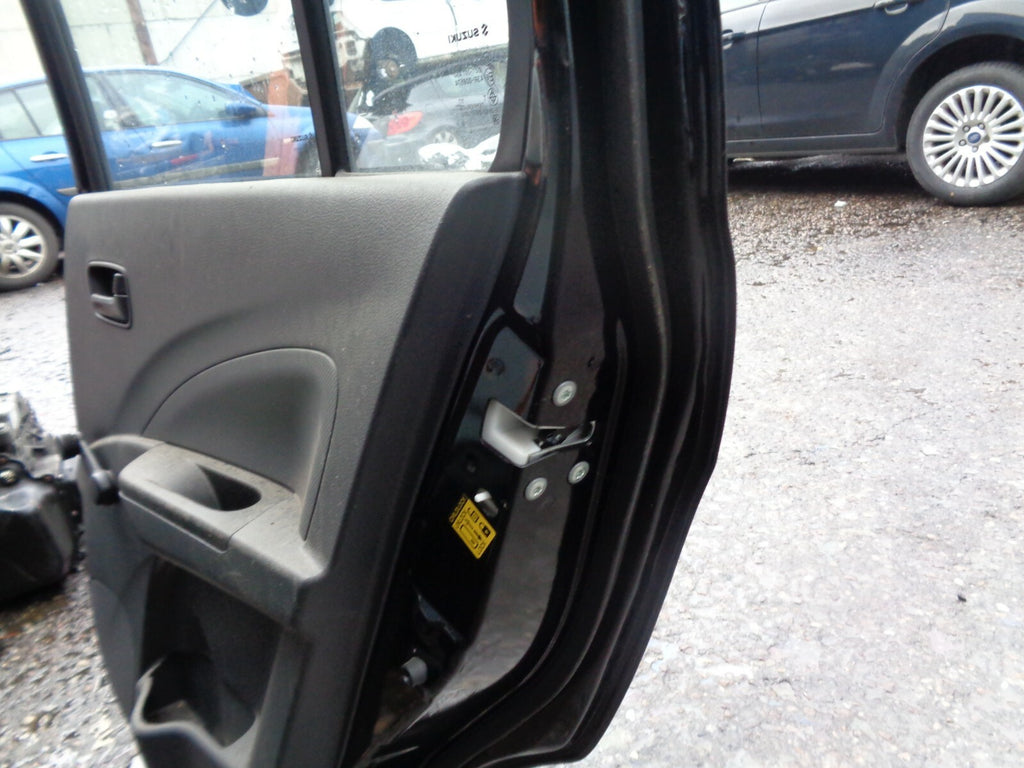 SUZUKI CELERIO 2018 COMPLETE DRIVER OFF SIDE REAR DOOR BLACK