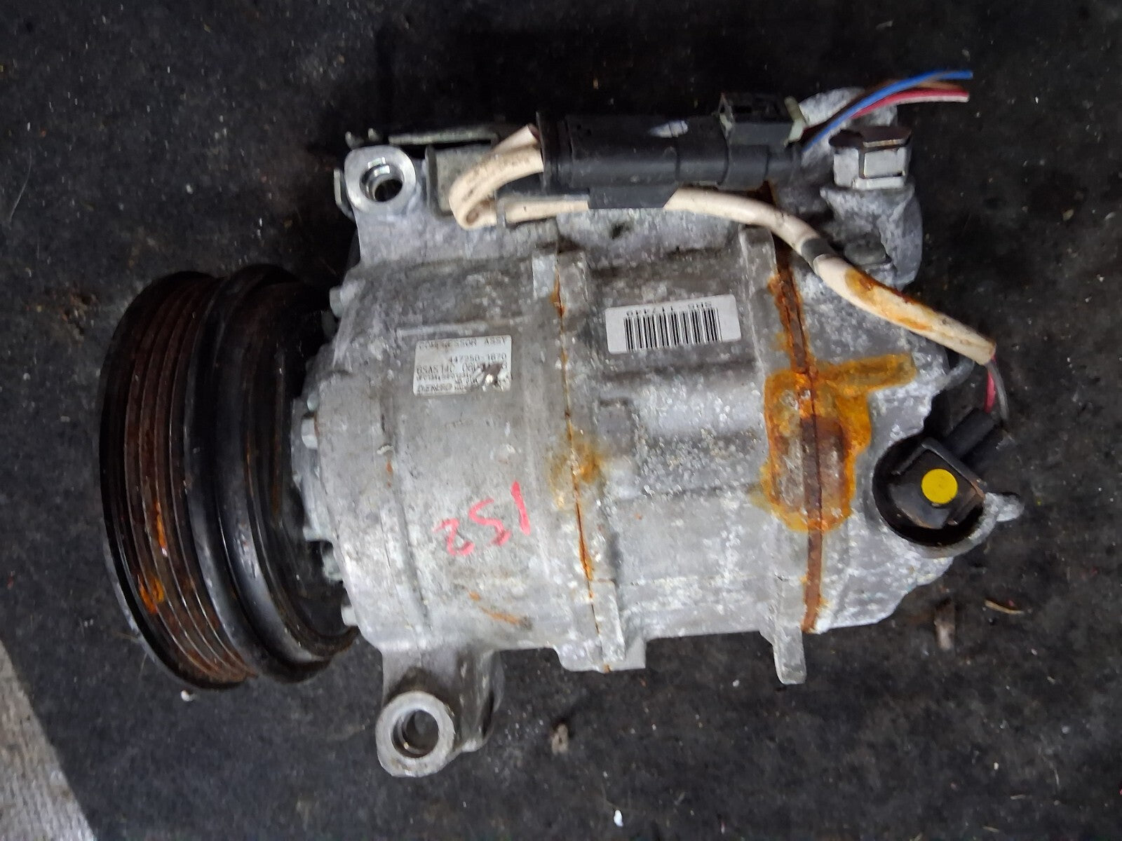2018 MERCEDES A CLASS W176 1.6 PETROL STARTER MOTOR 4472501670