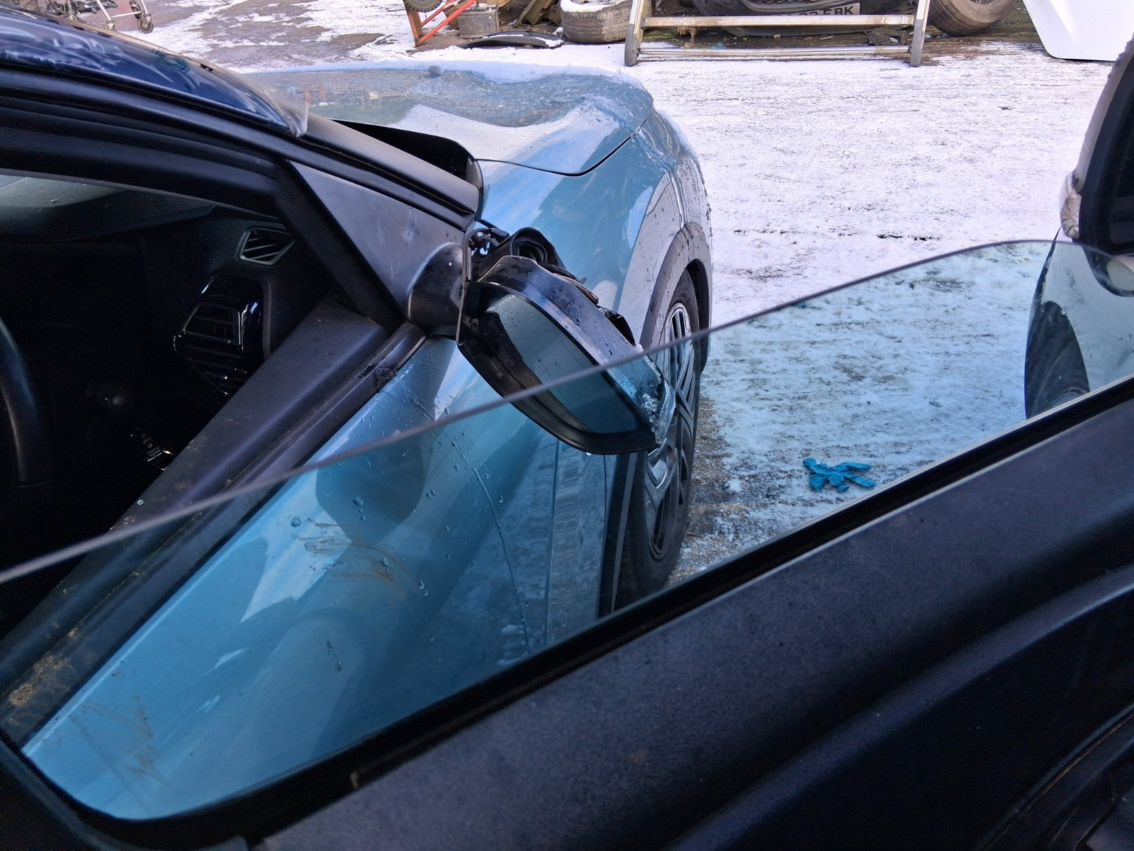 2015 VAUXHALL COMBO D NSF PASSENGER SIDE FRONT LEFT WINDOW GLASS