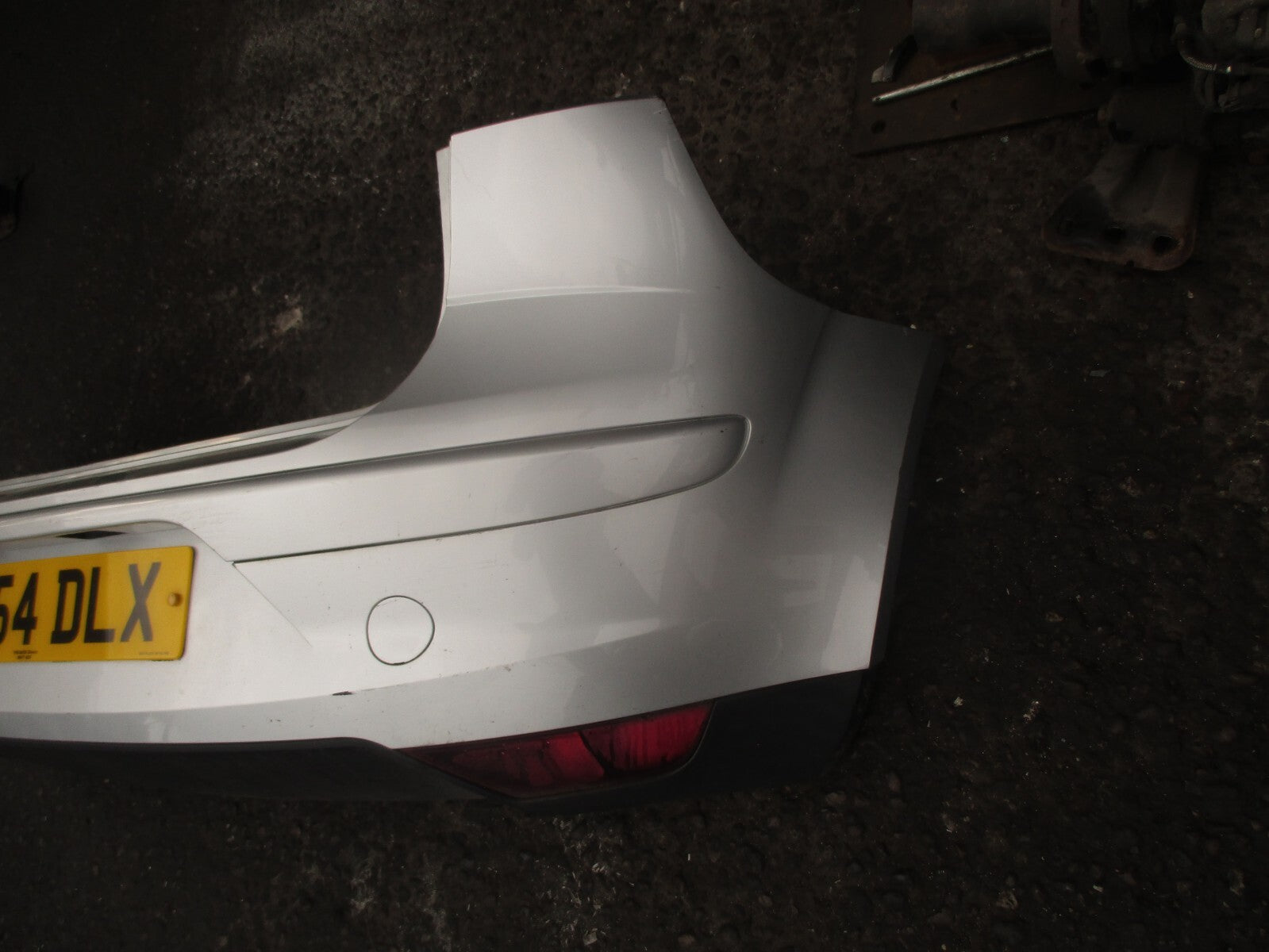 2004 SEAT ALTEA MK1 COMPLETE REAR BUMPER GREY