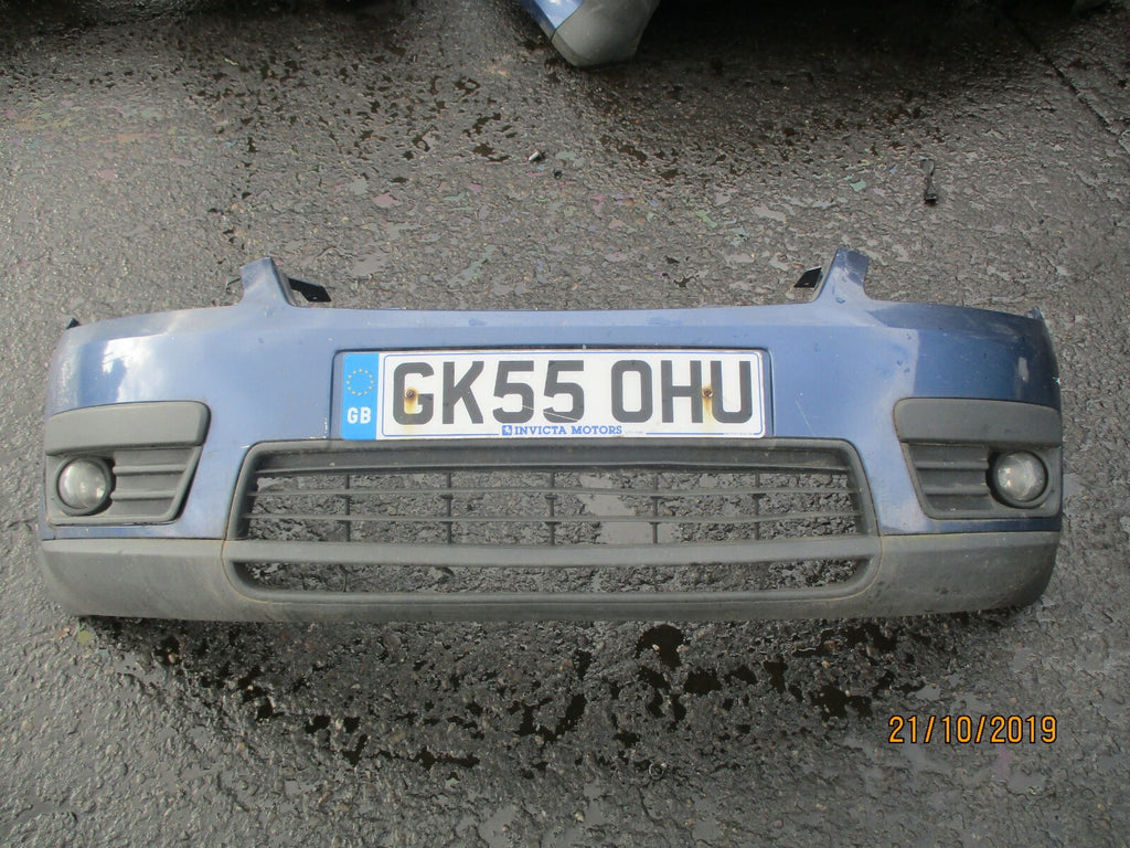 FORD FOCUS C MAX MK1 PRE FACELIFT COMPLETE FRONT BUMPER BLUE