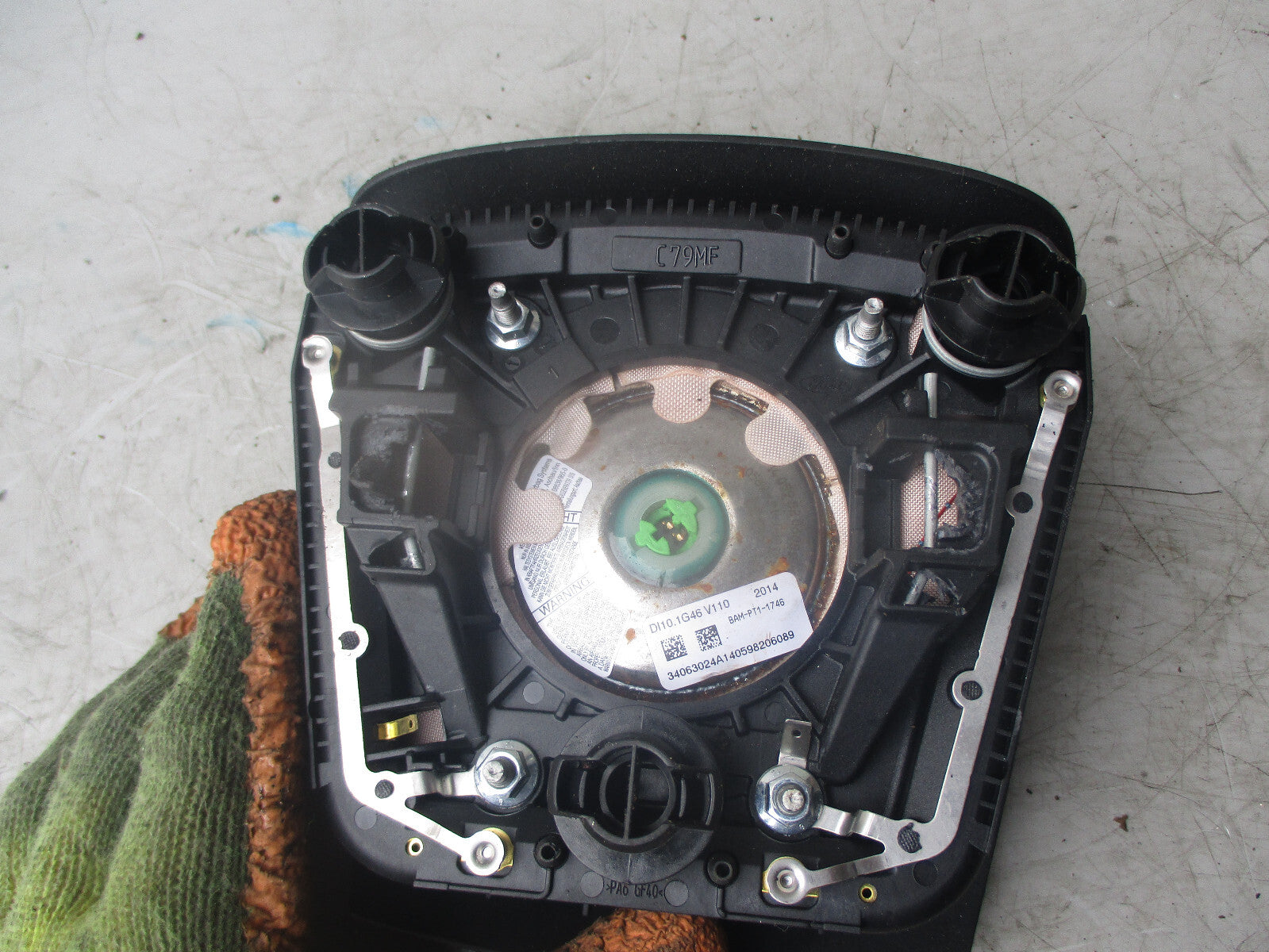 FORD MONDEO MK4 2010 STEERING WHEEL AIRBAG AM21U042B85