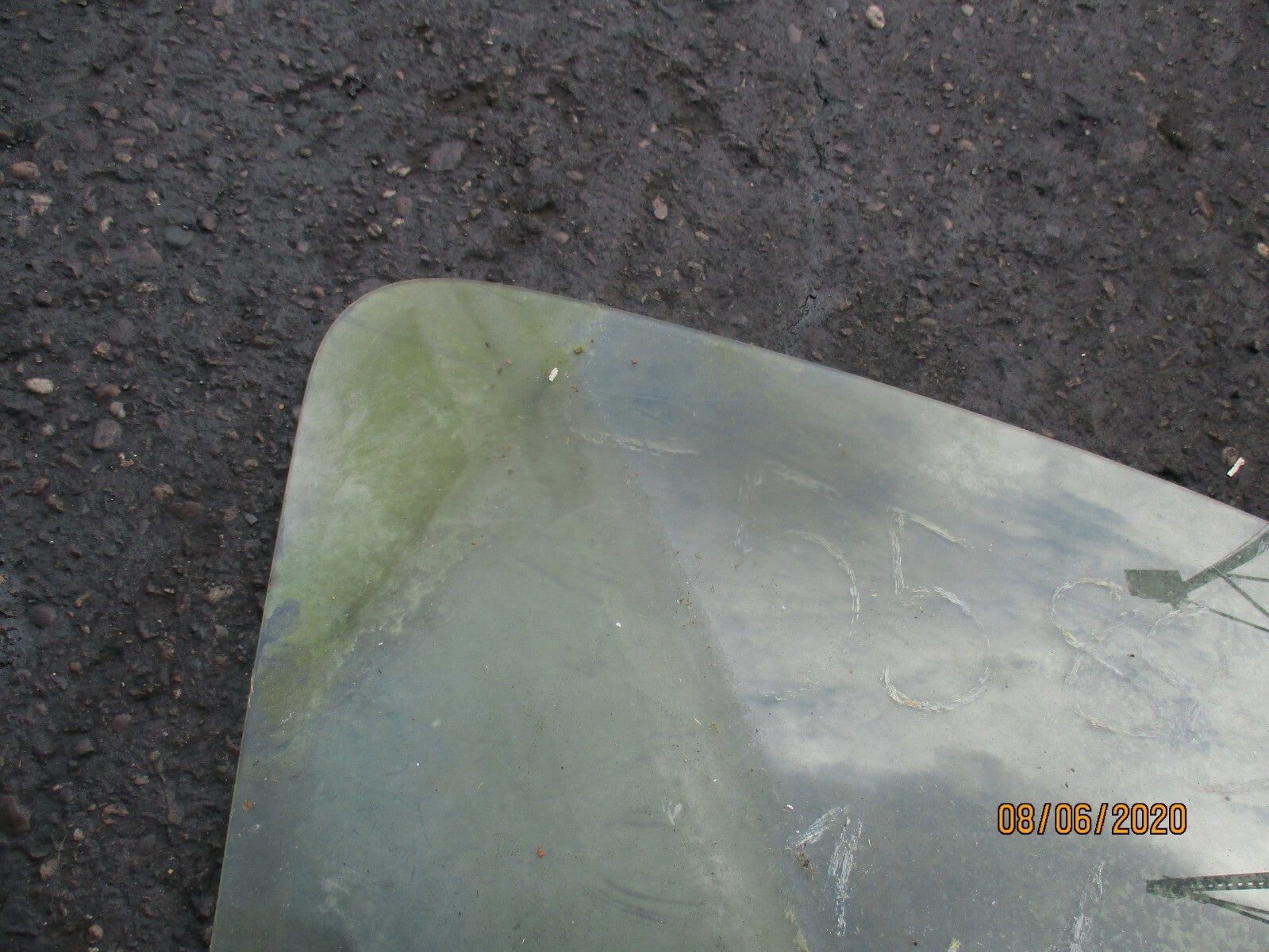 CITROEN C1 MK1 2007 OSF DRIVER SIDE FRONT DOOR WINDOW QUARTER GLASS 43R-00048