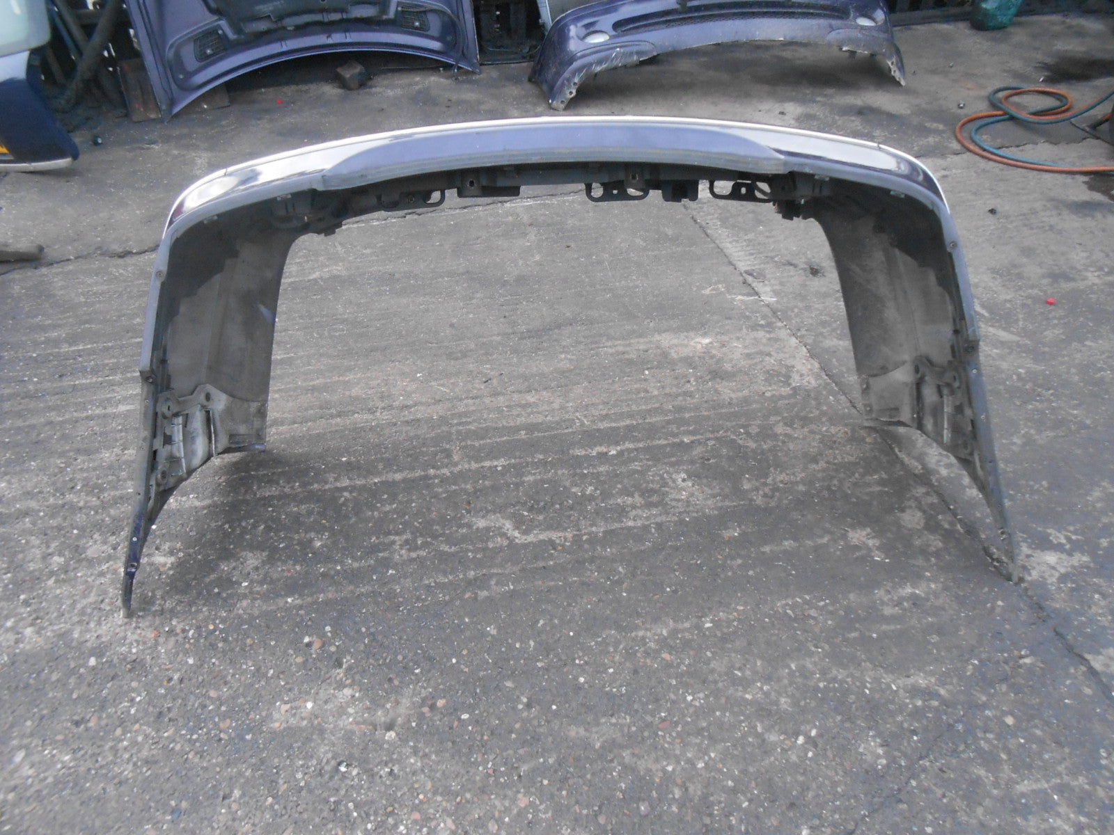 MERCEDES C CLASS W203 2003 SALOON REAR BACK PLASTIC BUMPER 994 AMETHYS VIOLET