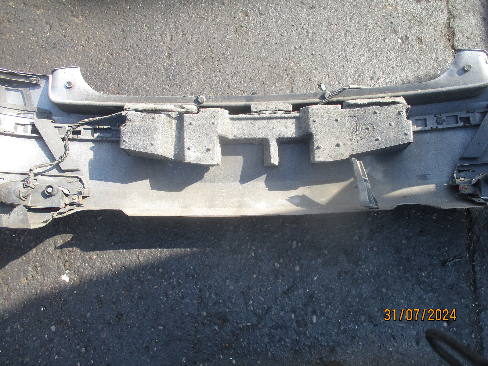 2005 VAUXHALL CORSA C REAR GREY BUMPER 13120797