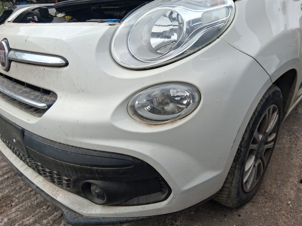 2019 FIAT 500 L FACELIFT FRONT COMPLETE BUMPER WHITE BIANCO GELATO 934/A
