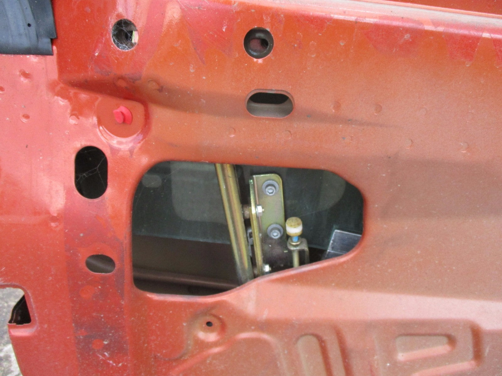 VAUXHALL ASTRA G MK4 2002 NS PASSENGER SIDE DOOR ORANGE 11276Z