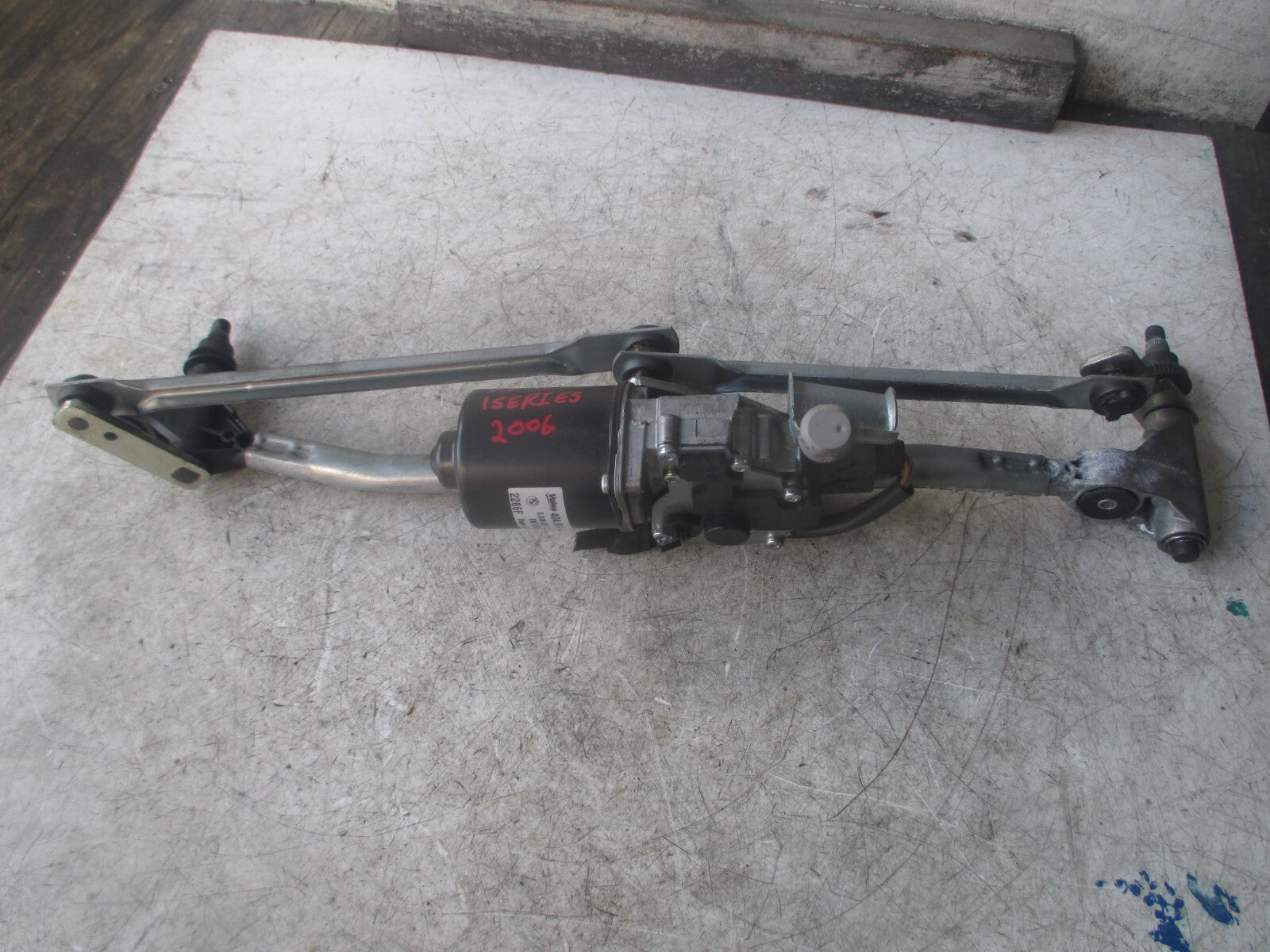 BMW 1 SERIES 2006 FRONT WIPER MOTOR LINKAGE 6938607