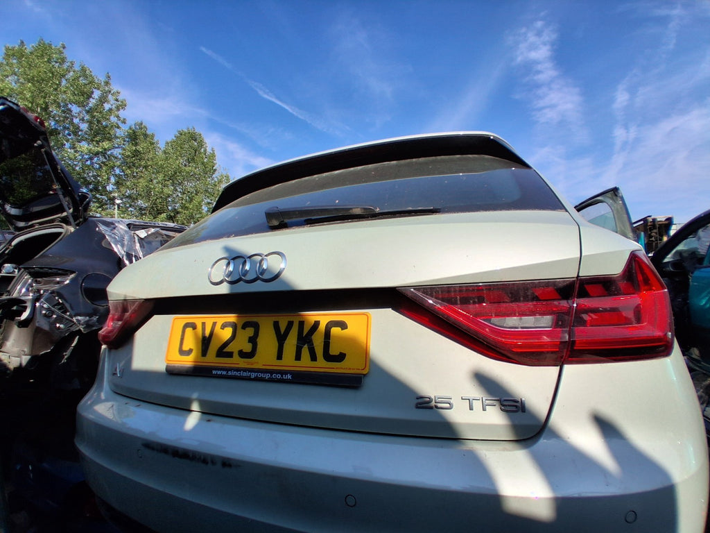 2023 AUDI A1 SPORT MK2 REAR BARE TAILGATE BOOTLID DEW SILVER METALLIC LX7E X7E