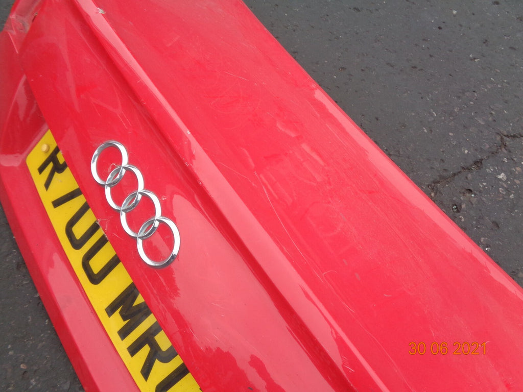 AUDI A4 MK3 B7 SALOON 2007 REAR BOOT LID HATCH TAILGATE BODY PANEL RED