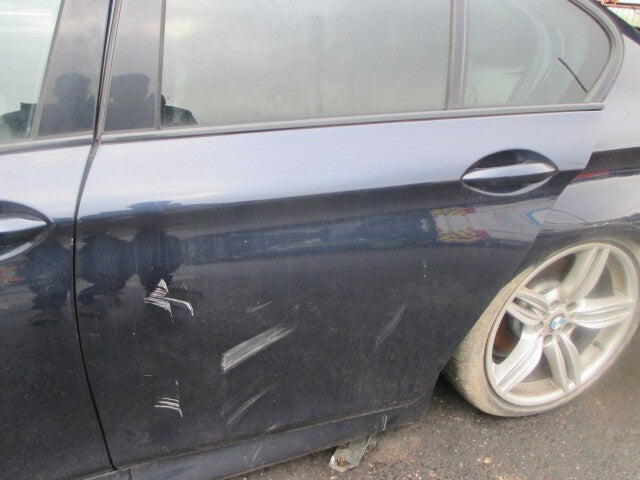 2012 BMW 5 SERIES F10 NSR PASSENGER SIDE REAR BARE DOOR IMPERIAL BLUE A89