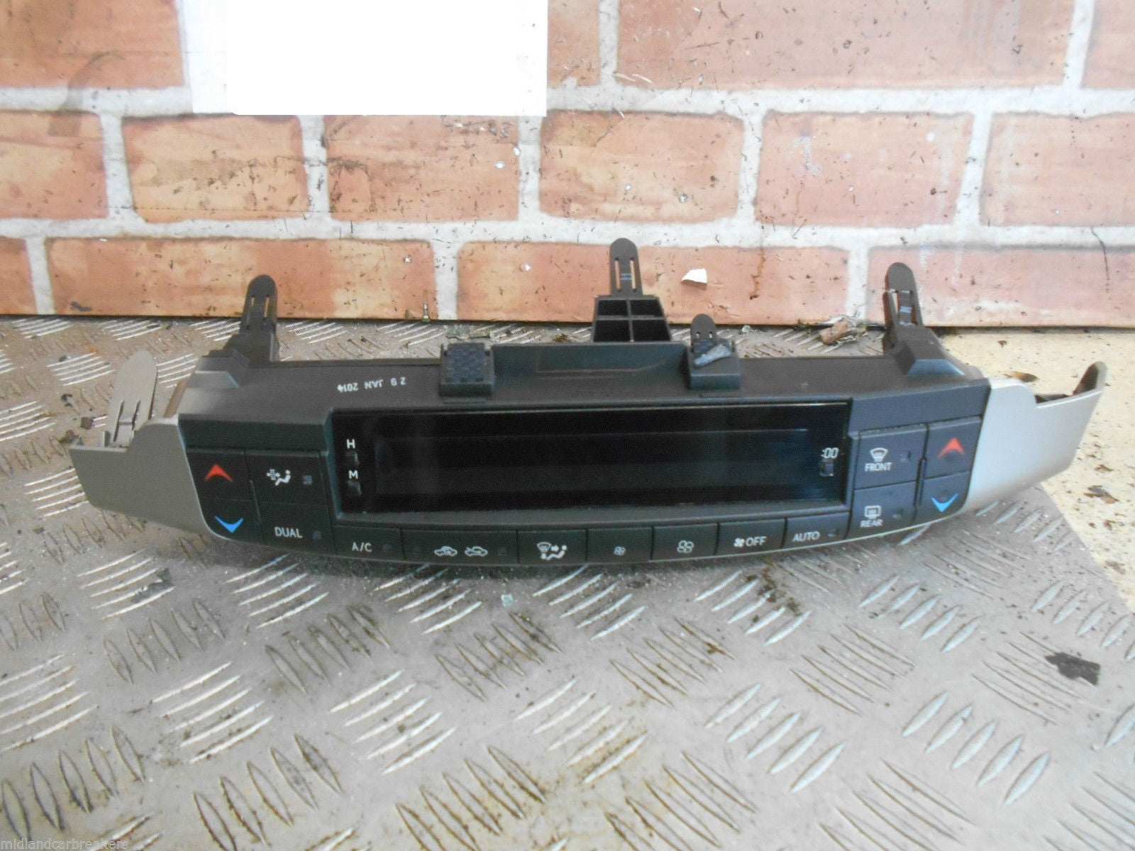 LEXUS CT200H 2014 A/C HEATER CLIMATE CONTROL PANEL UNIT 55900-76080