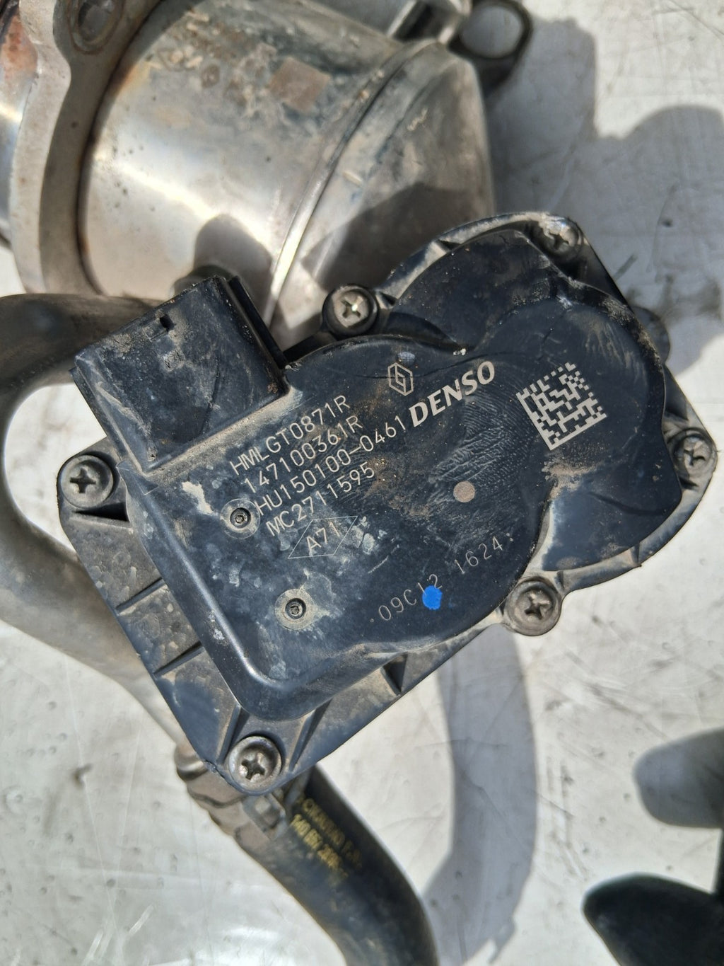 2020 RENAULT KANGOO MK2 EGR VALVE WITH COOLER 147359823R 147100361R