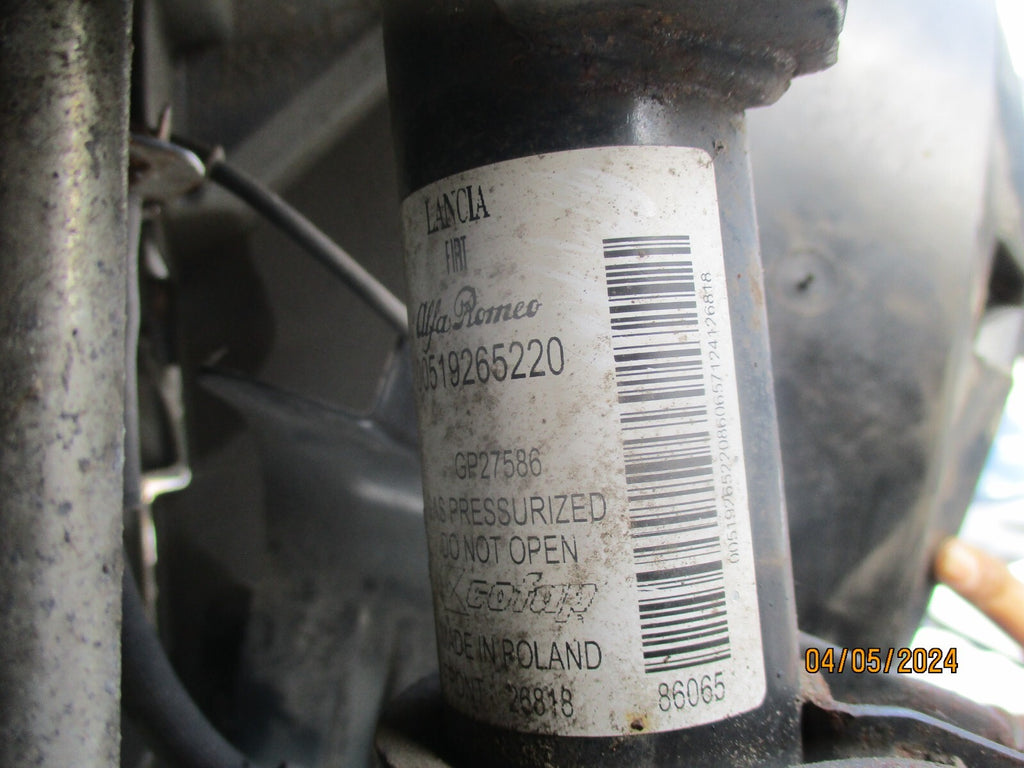 FIAT PANDA 2018 OSF DRIVER SIDE FRONT SHOCK ABSORBER 00519265220