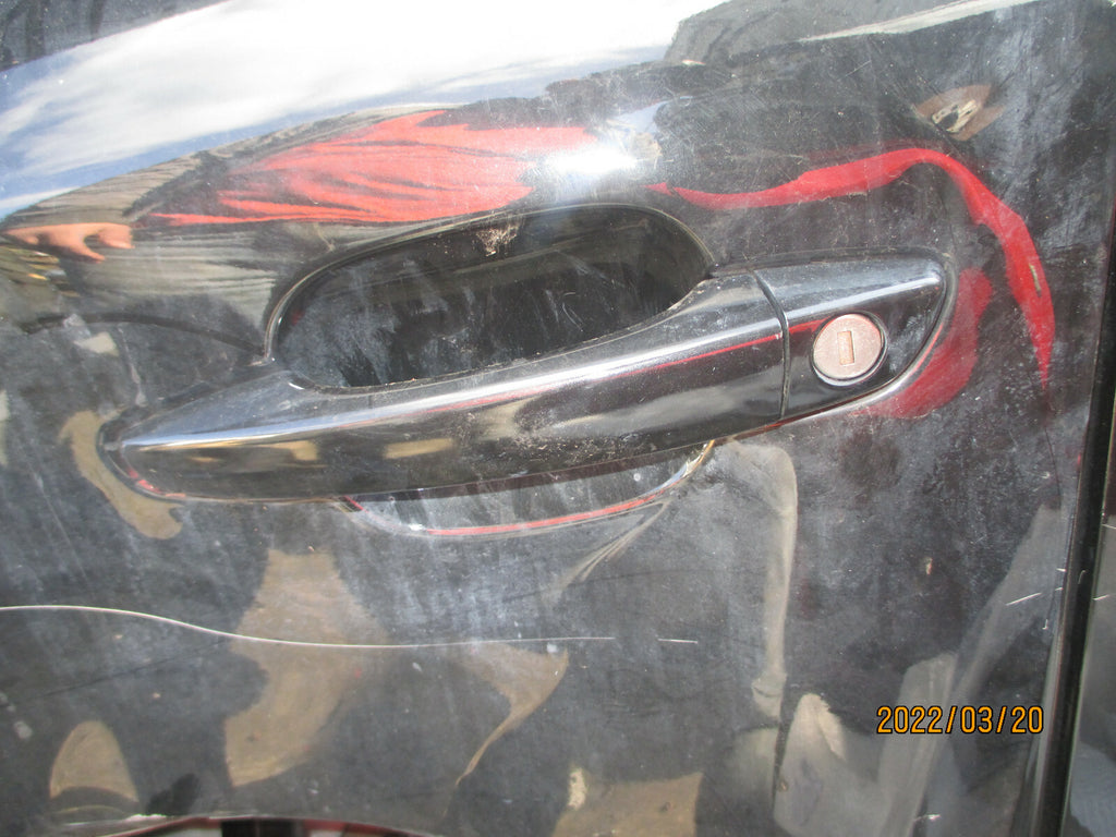 CITROEN C4 MK3 2021 NSF PASSENGER FRONT EXTERIOR DOOR HANDLE BLACK PEARL EXL