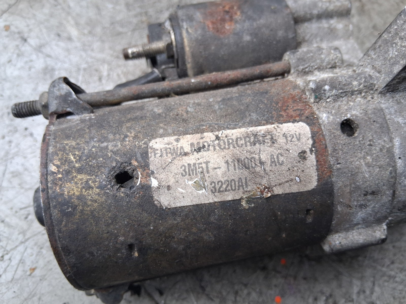2017 FORD TRANSIT CONNECT MK2 STARTER MOTOR 3M5T11000