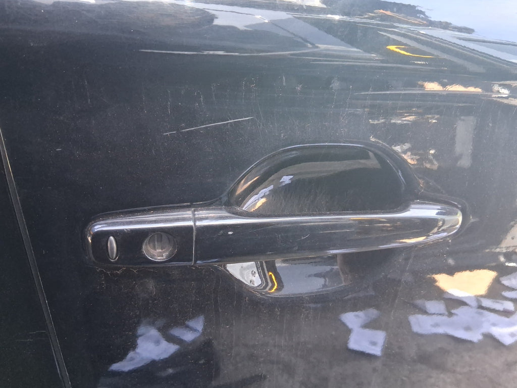 2018 MITSUBISHI OUTLANDER MK3 OSF DRIVER FRONT DOOR HANDLE AMETHYST BLACK X42