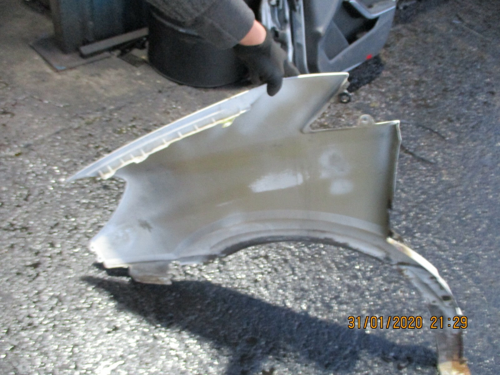 MERCEDES SPRINTER W906 MK2 2015 OSF DRIVER SIDE FRONT WING QUARTER PANEL WHITE