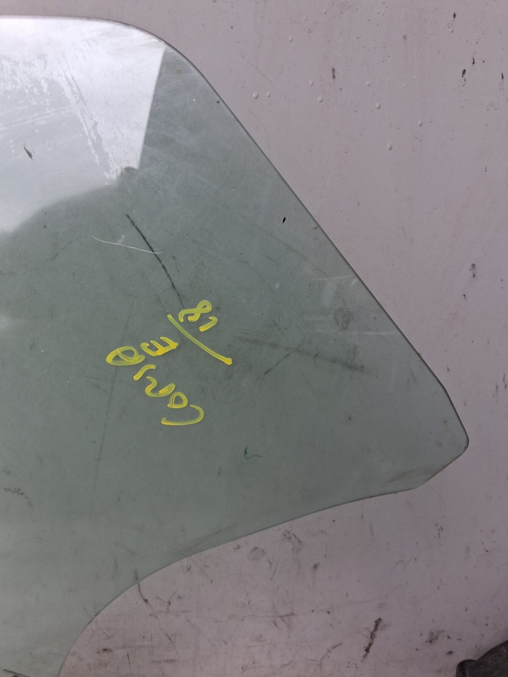 VAUXHALL CORSA E 2018 OSR DRIVER SIDE REAR RIGHT WINDOW GLASS 43R000479