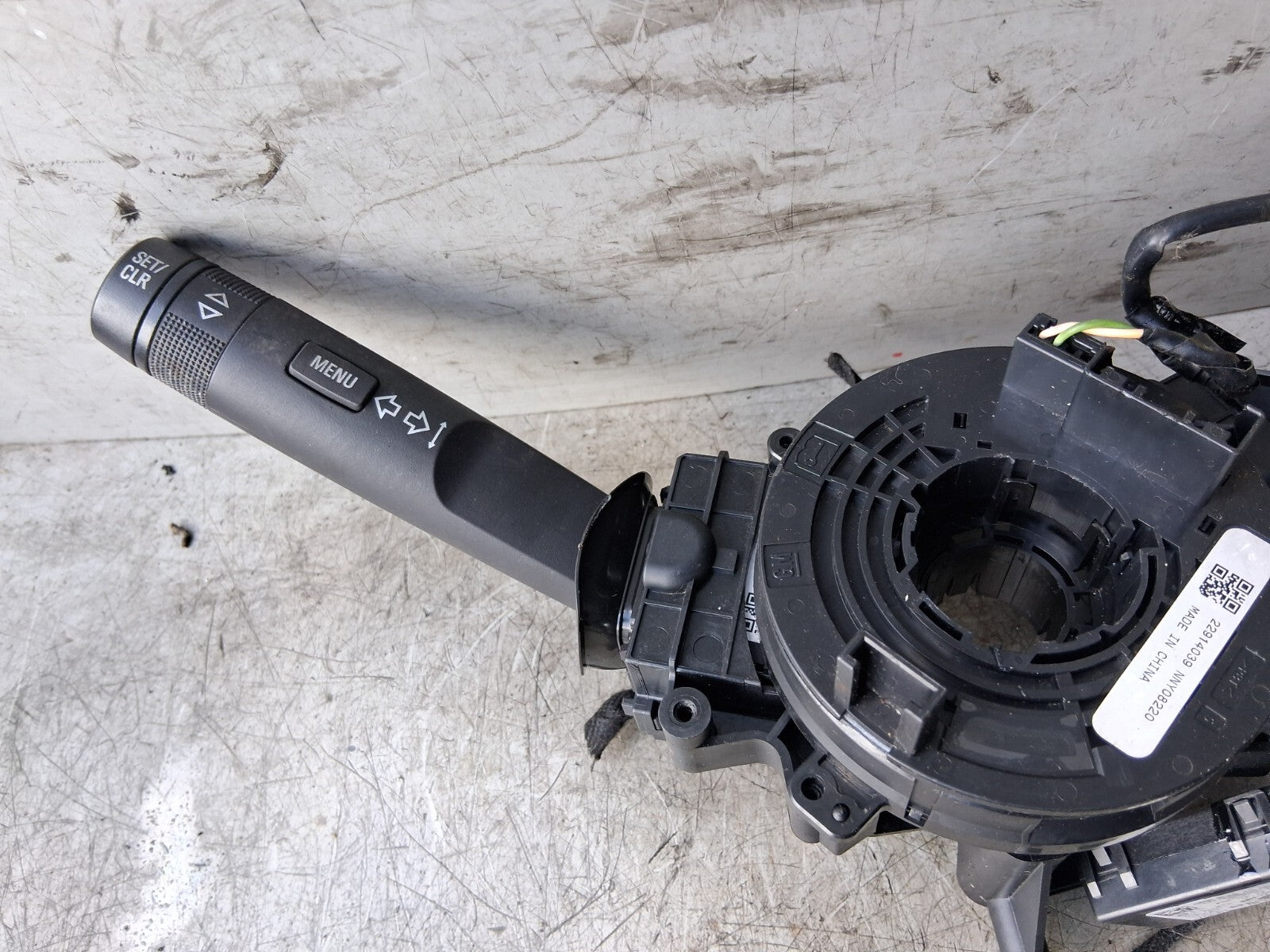 2015 VAUXHALL CORSA E INDICATOR WIPER STALK SWITCH WITH SQUIB 22914039