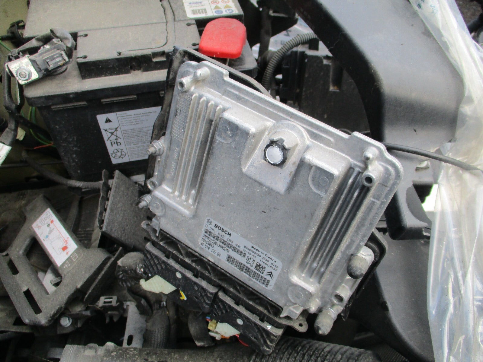 PEUGEOT PARTNER MK3 2022 1.5 DIESEL ECU ENGINE CONTROL MODULE 9851039580